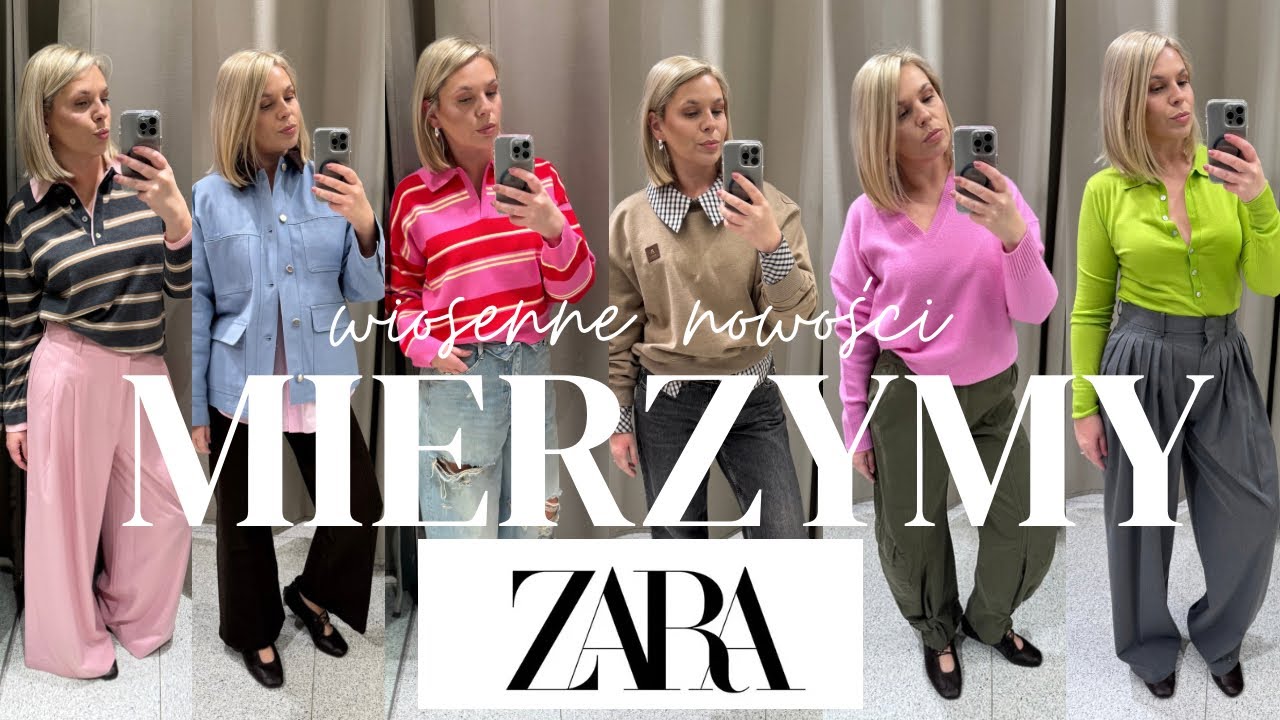 Kolorowa Zara w środku zimy?! Mierzymy nowości‼️🤩