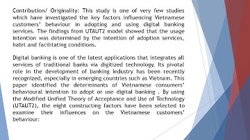 Determinants of Digital Banking Services in Vietnam Applying UTAUT2 Model AEFR 2020 106 680 697