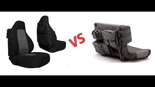 Smittybilt vs Bartact Seat Covers, Which is best?