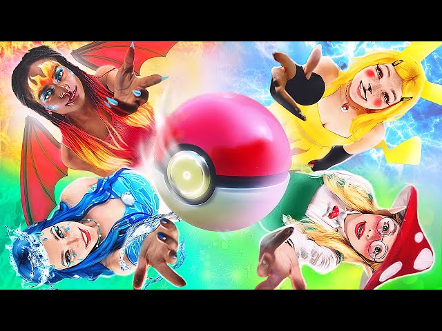 Fui Caçado por Pokémon! Pokémons de Fogo, Água, Ar e Terra! Quatro  Elementos na Vida Real! 