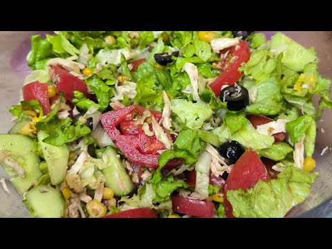🔴ƏSL YAY SALATI.KAHILI SALAT|Asan Və Dadlı Salat@food_channel_A