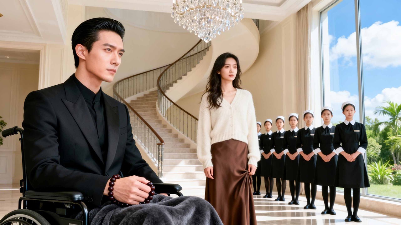 Hot-tempered disabled CEO falls for a clumsy nanny who refuses to treat him as a patient