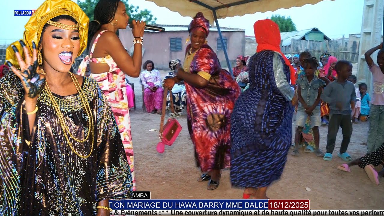 Reception Hawa barry Mme balde  mariage mahamadou balde a sare boydo