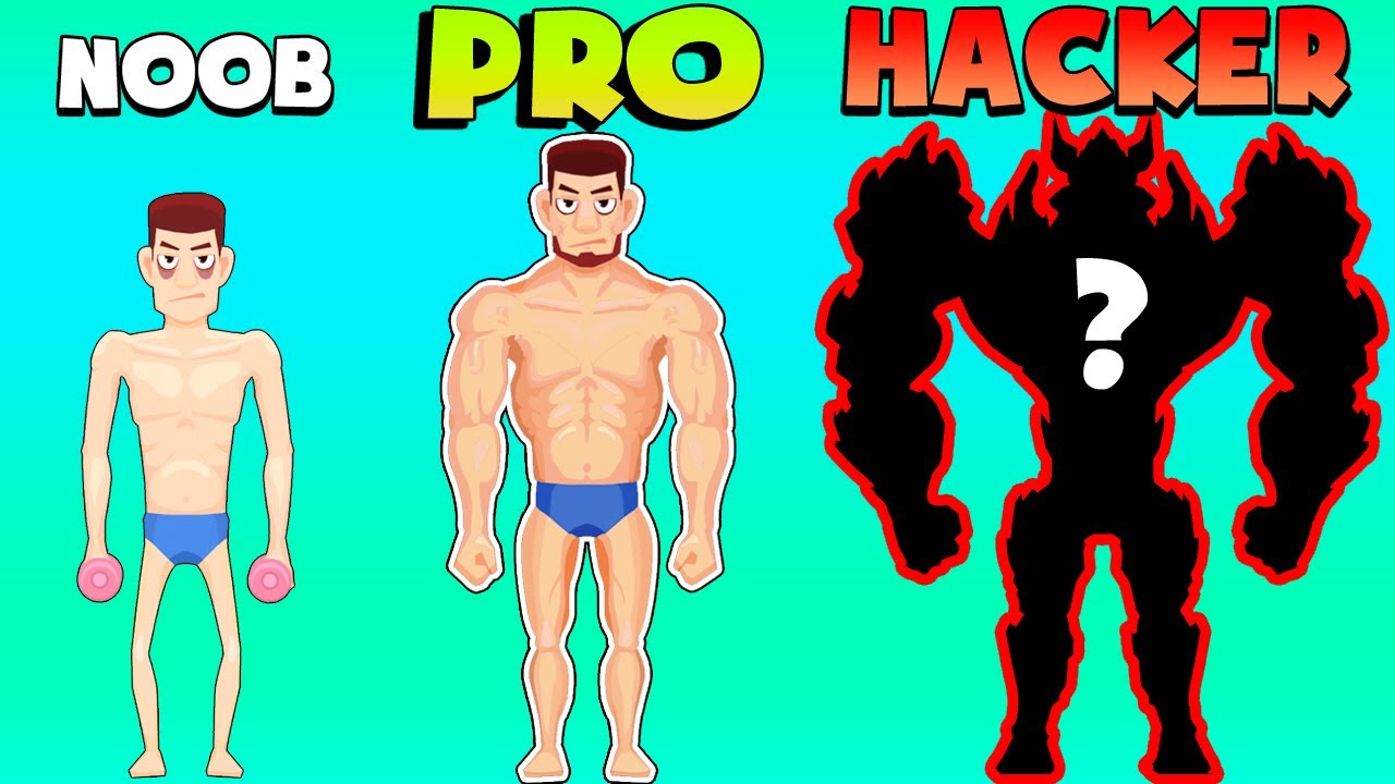 NOOB vs PRO vs HACKER - Tough Man