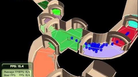 Ogre + Recast navigation Demo: Simple pathfinding