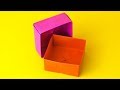 Süße Schachtel falten Anleitung » 3 schnelle Schritte