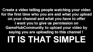 New Community Channel | How To Get Youtube Exposure by NathorGaming 236 views 11 years ago 1 minute, 31 seconds