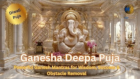 Light the First Diwali Lamp for Lord Ganesha | Ganesh Mantras for Wisdom, Success & Prosperity