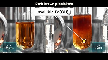 FeCl3 + Ba(OH)2 = Fe(OH)3 + BaCl2 | Ferric chloride (FeCl3) + Barium Hydroxide (Ba(OH)2