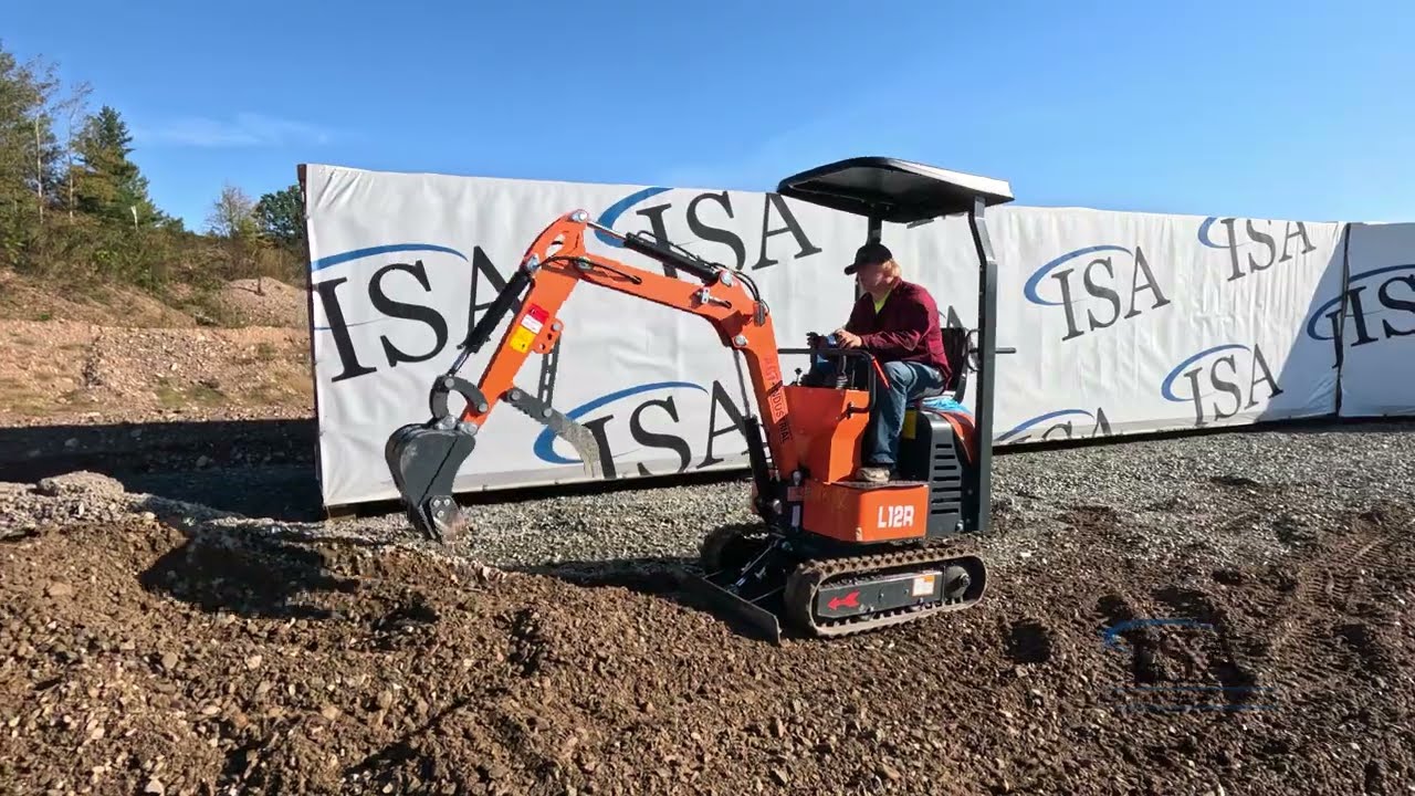 イチ 5264 - AGT Industrial L12R Mini Excavator Will Be Sold At Auction