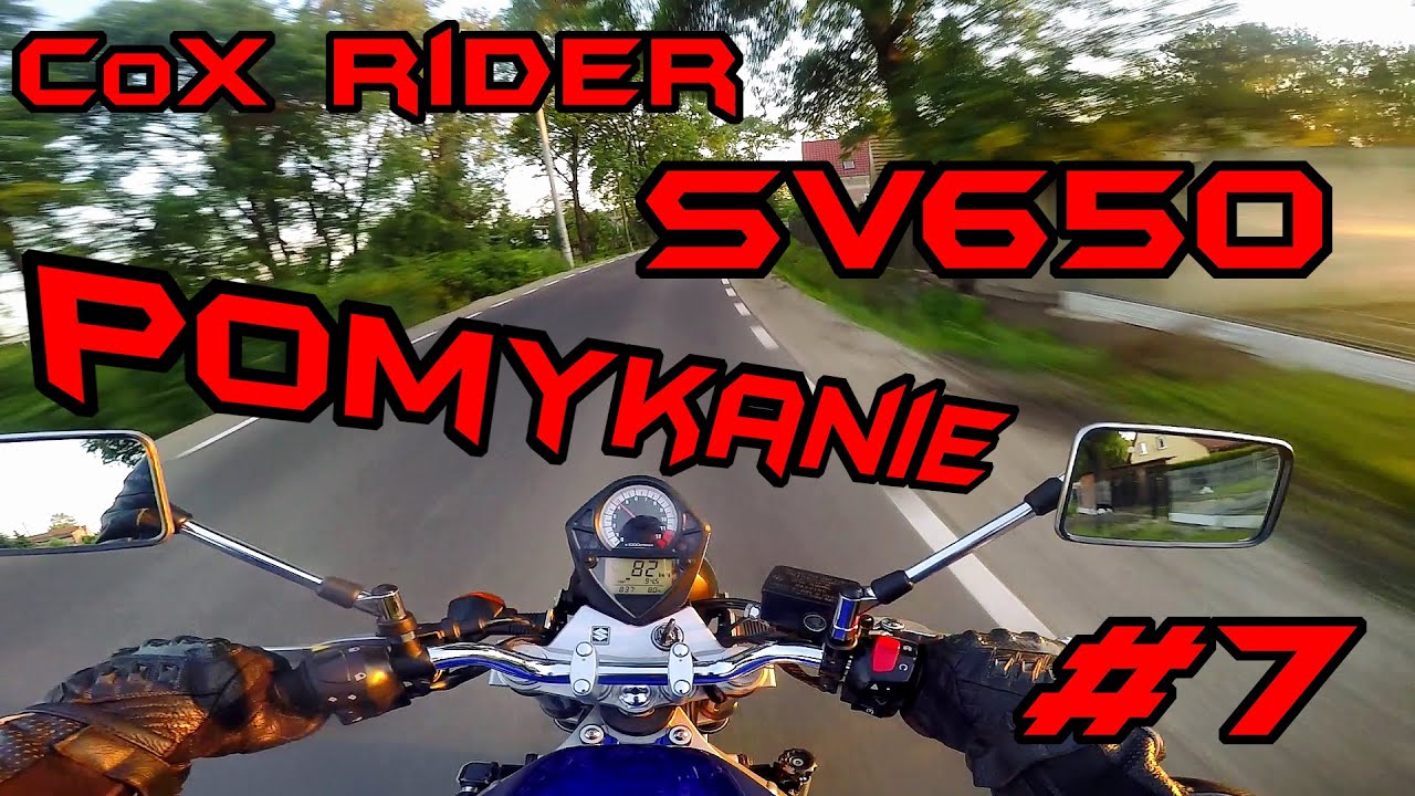CoX Rider ►SV650◄ Pomykanie #7