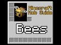 Minecraft Mob Guide - The Bee - In-Depth Tutorial (Mob Guide 2.0)
