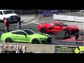 2020 CORVETTE vs 2020 SHELBY GT500 MUSTANG 1/4 MILE DRAG RACE ATCO NJ