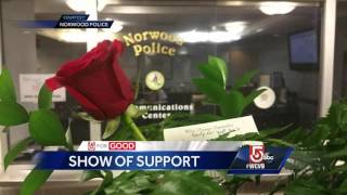 5 For Good: Show of support for Norwood police