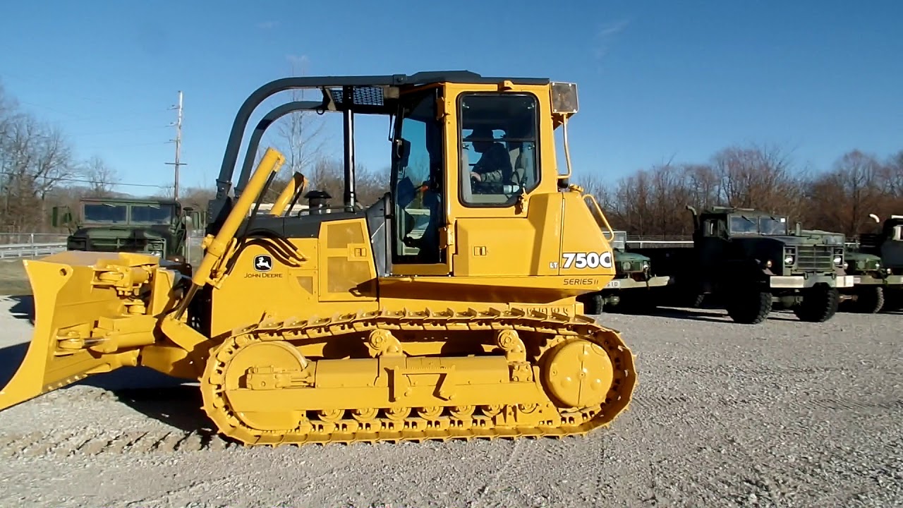 1998 John Deere 750C Low hours C&C Equipment New bottom - YouTube