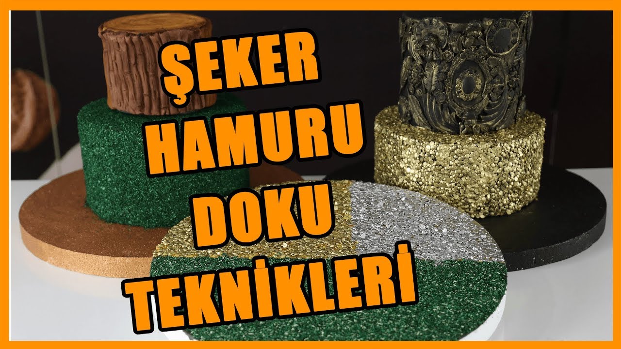 Şeker Hamuru Doku Teknikleri