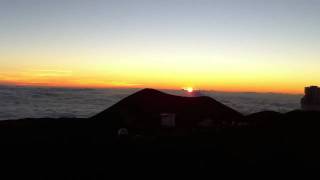 Sunset From Nearly 14,000 feet