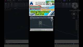#Lesson172-1 #LandSurveyor #CiviL3D #SubassemblyComposer | Using Decision Cut Fill Subassembly