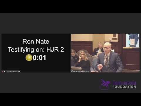 Ron Nate testifies against House Joint Resolution 2