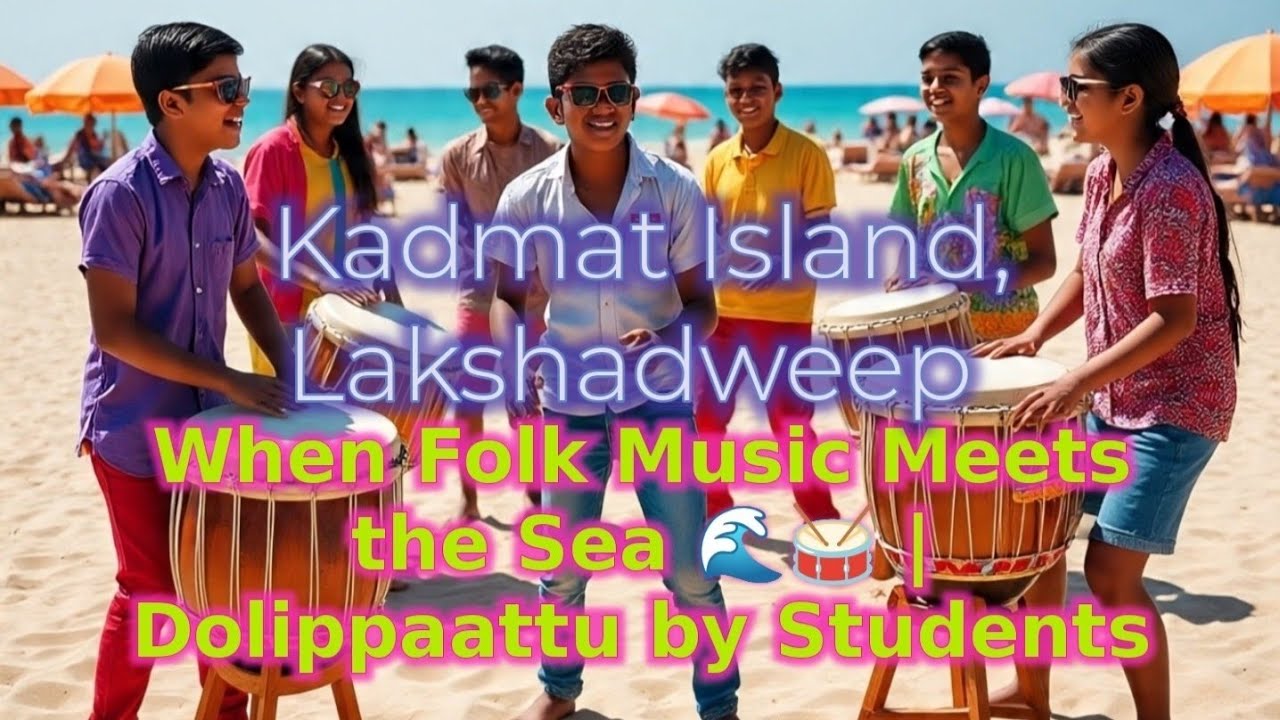 When Folk Music Meets the Sea  | Dolippaattu by Students From Kadmat Island 