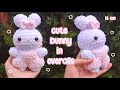 🐰🎀Little Bunny in Overalls Crochet/Amigurumi Tutorial |Easy, cute and free pattern|🎀🐰