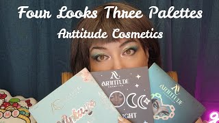 Throwback Thursday - Four Looks With Three Palettes Using Arttitude Cosmetics 