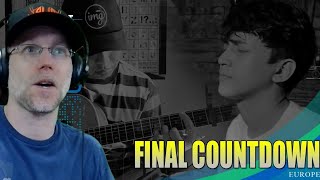 Alip Ba Ta ft Dimas Senopati - Final Countdown (Acoustic Cover) | AN AWESOME DUO! | Reaction!