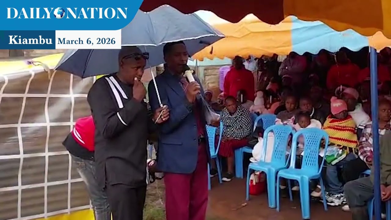 Limuru family holds mock burial for 33-year-old James Kamau who was killed in Russia-Ukraine war