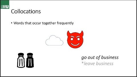 Introduction to Linguistics (LMU, English Studies) - Part 5: Semantics