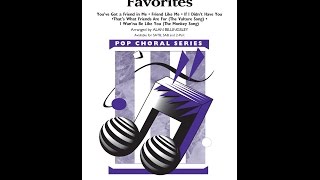 Disney Friendship Favorites (SATB Choir)  Arranged by Alan Billingsley