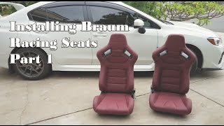 Sports Performance Subaru WRX/STI 2015+ Install Braum Racing Seats Pt. 1/2