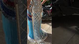 Designer Makes Dress Using Plastic Straws and Soda Can Tabs