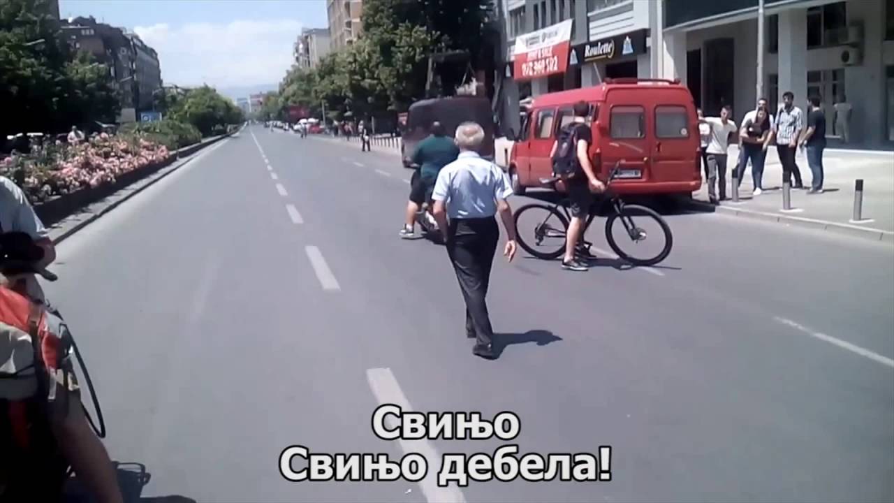 Инцидент за време на блокадите во Скопје