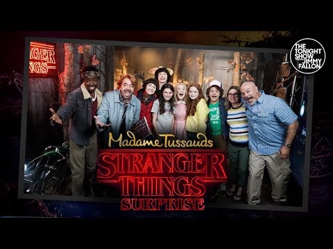 stranger-things-cast-surprises-fans-at-madame-tussauds-wax-museum