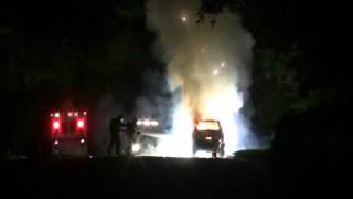 CAR FIRE TRAINING (Magnesium Explosion)