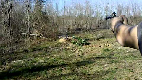 Blake posey shoots a handgun