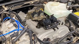 Part 1 of 2: Ignition coil pack replacement for 1994-2000 Mazda MX5 Miata.