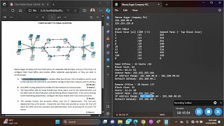 Cisco Packet Tracer  VLSM Subnetting, OSPF, VLANs & ACL [Kapasa Makasa University CYS120 Practical]