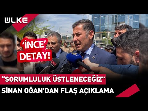 "Sorumluluk Üstleneceğiz" Sinan Oğan'dan Flaş Açıklama!