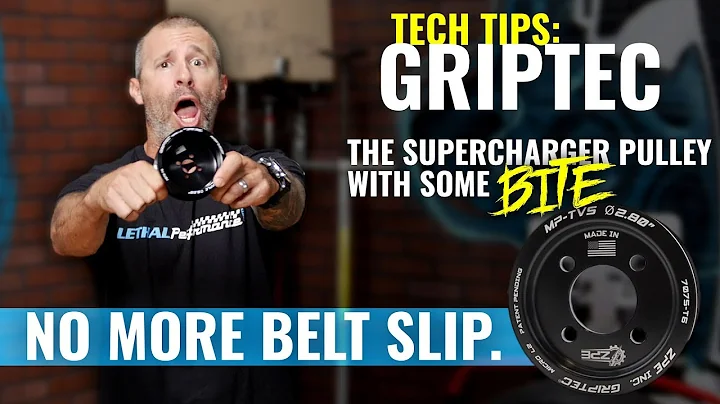 Tech Tips: Griptec Supercharger Pulleys - Eliminate belt slip!