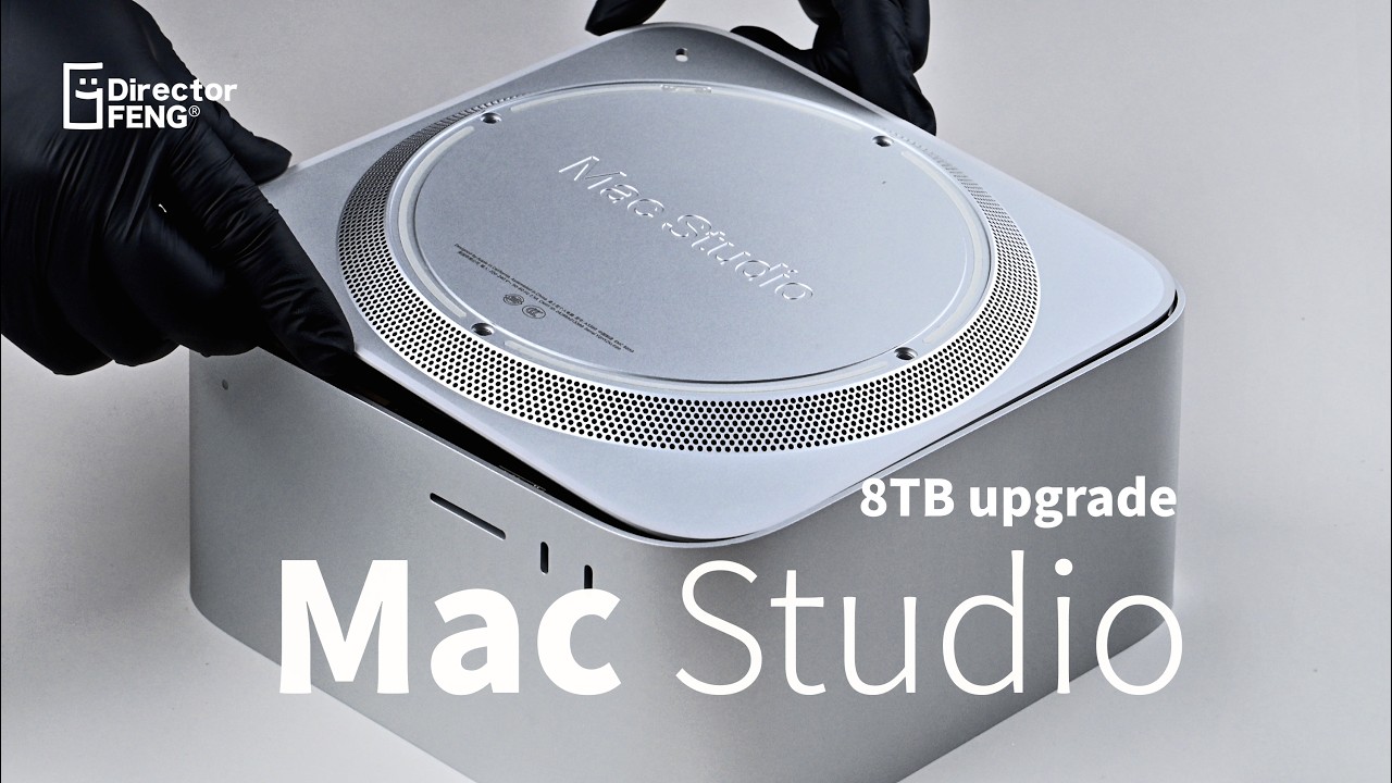 ASMR] Custom-Built Strongest Mac Studio M3 Ultra + 512GB + 8TB