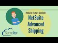 NetSuite Advanced Shipping