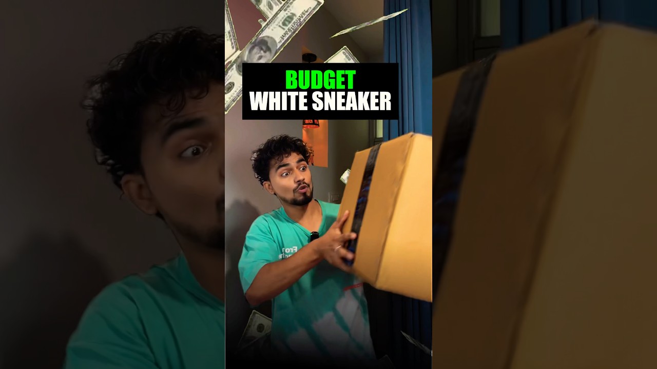🔥WHITE SNEAKER UNDER ₹700✅🥵