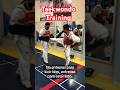 No entrenas para lucir bien, entrenas para estar listo. #taekwondo #taekwondolife