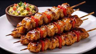 I've Never Had Such Juicy Honey Chicken Skewers – Simple Recipe, Incredible Result!