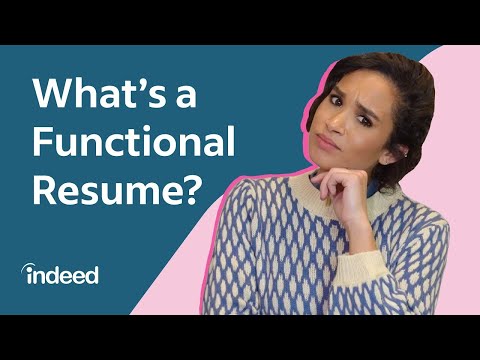 Video: How to Write a Functional Curriculum Vitae: 6 Steps