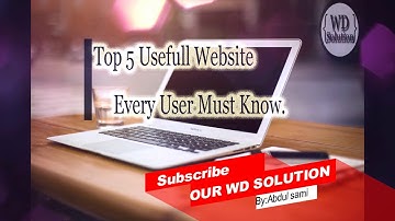 5 Most Useful Websites For Every Computer User Must Know  2018-2019 ||urdu&hindi||