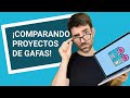 ¡COMPARANDO PROYECTOS de GAFAS! 🟢 🔴