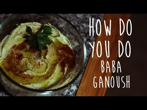 How to Make Baba Ganoush || Roasted Eggplant Dip Recipe