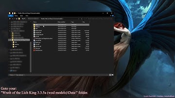 [HowTo] install  MoP WoD LEGION Patch on World of Warcraft WotLK 3.3.5a
